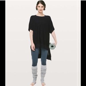 Lululemon black Be At Ease Poncho one size fits all!